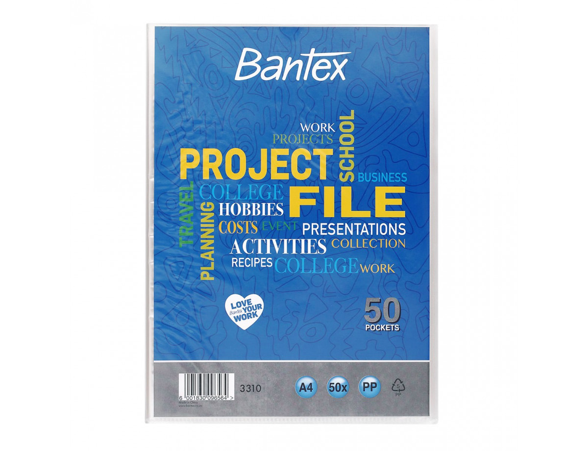 Bantex-A4-Project-File-50-Pkt