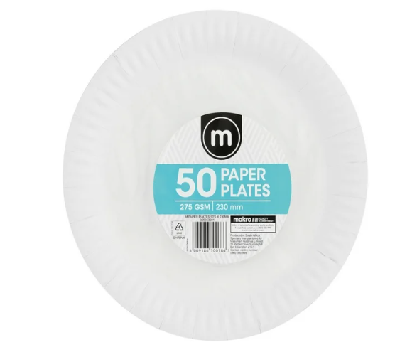 Paper plate 50